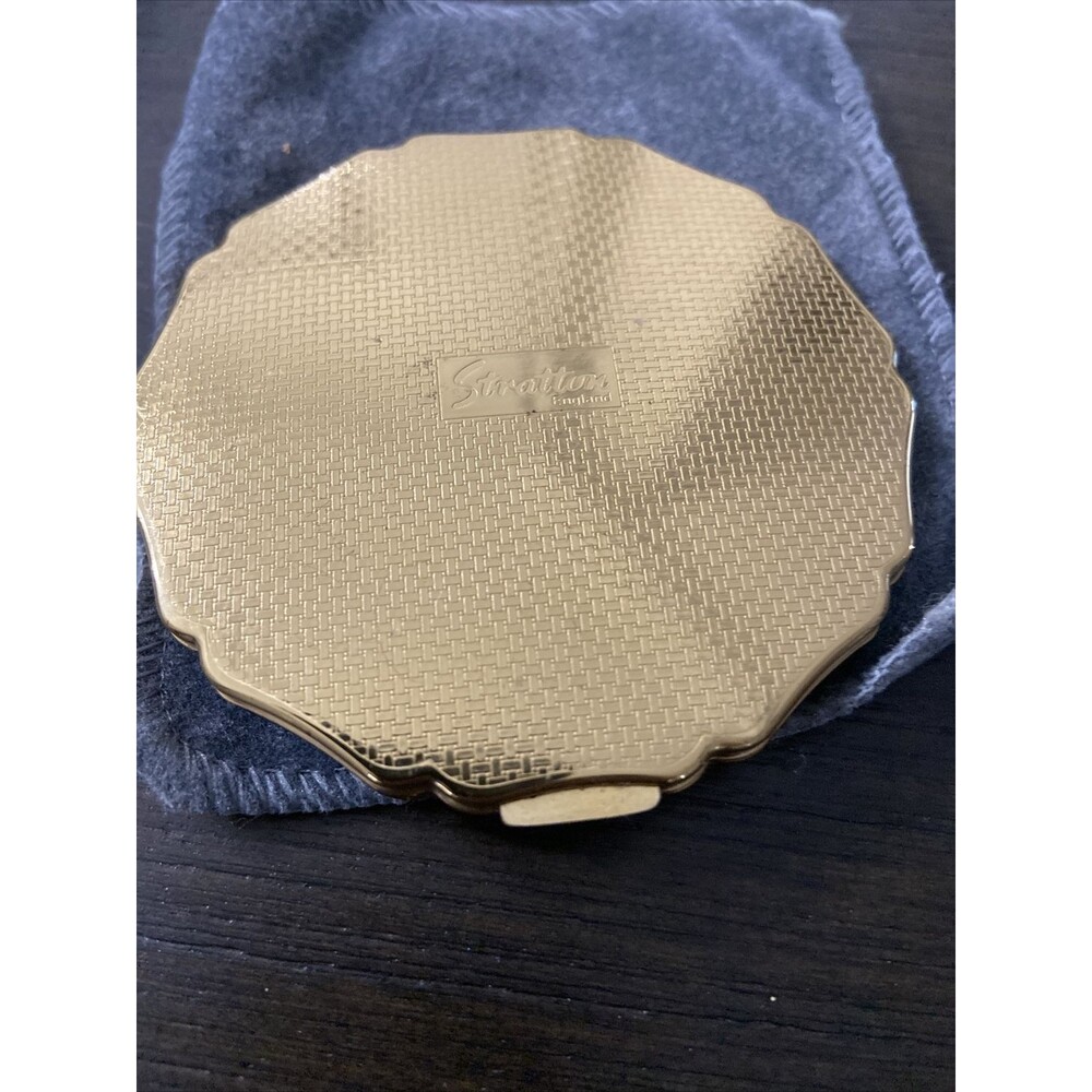 Stratton England  Powder Mirrored Compact - Picture 3 of 6